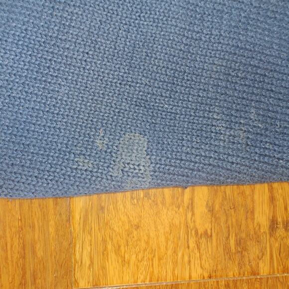 Koret City Blues Women Large Patchwork Crochet Cardigan Sweater Vintage - Picture 13 of 13